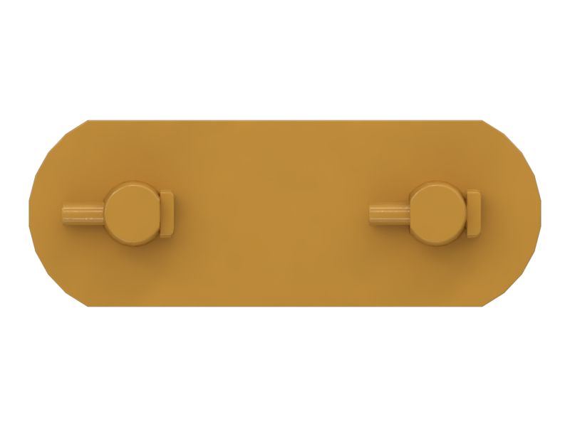 Внешнее звено роликовой цепи подъемника, ширина 63,5 мм