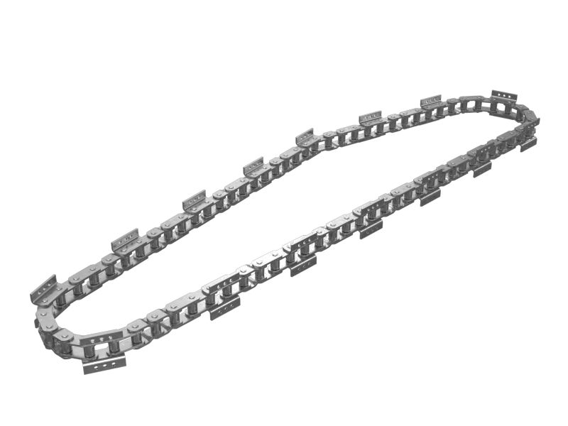 Роликовая цепь подъемника с 76 звеньями