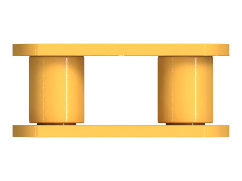 Звено ролика скребковой цепи подъемника