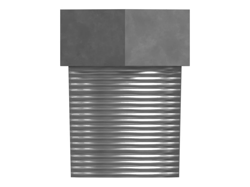 Заглушка с шестигранной резьбой 1/8-27