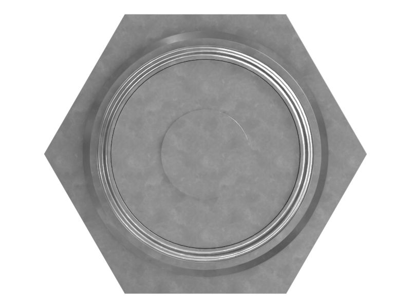 Сливная пробка с резьбой 1-5/16