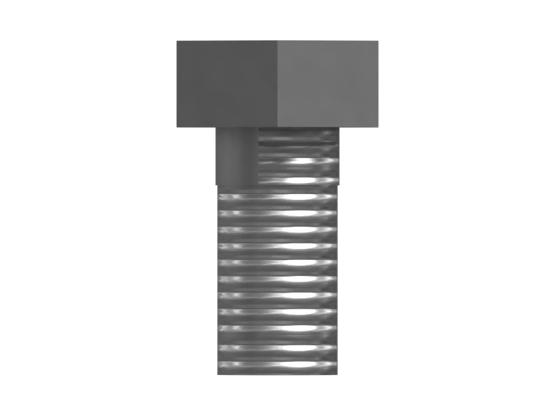 Болт с шестигранной головкой M8-1,25 x 16 мм
