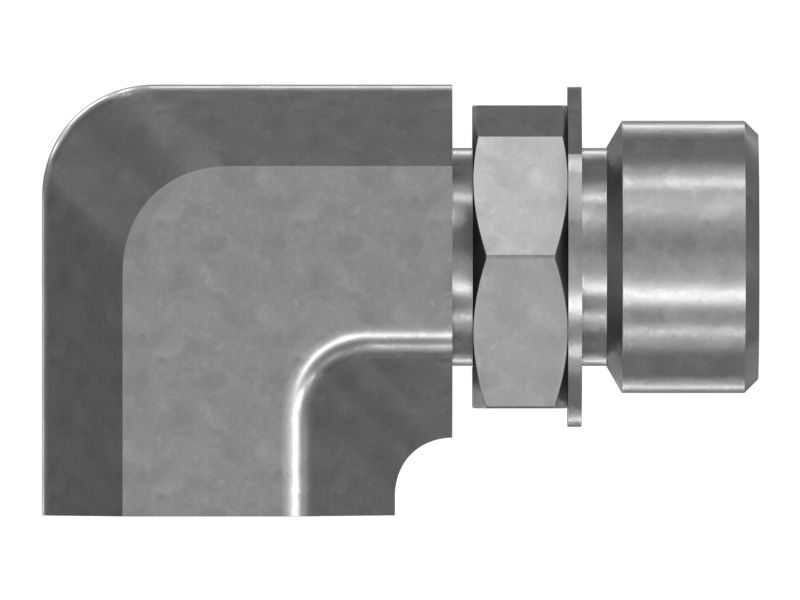 Шестигранный коленчатый переходник гидравлической жидкости под углом 90 градусов