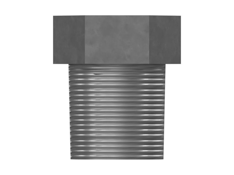 Заглушка с шестигранной резьбой 1/8-27