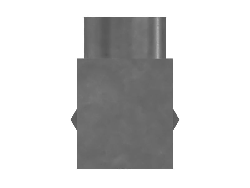 Переходной коленчатый патрубок