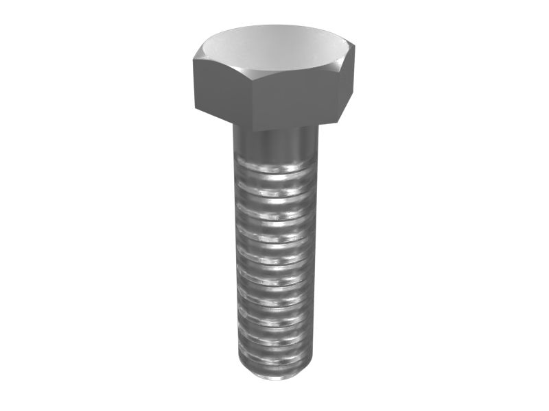 282-2628: M8-1.25 x 30mm Hex Head Bolt
