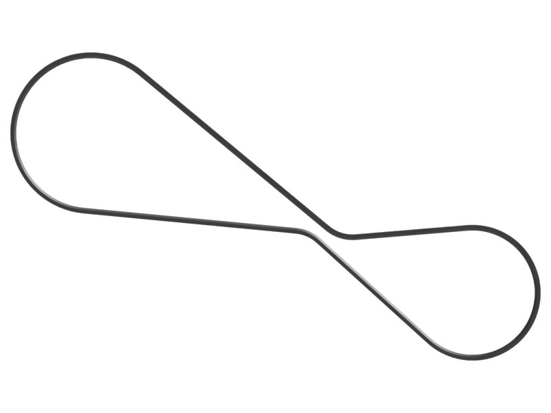 Поликлиновый ремень длиной 1361 мм