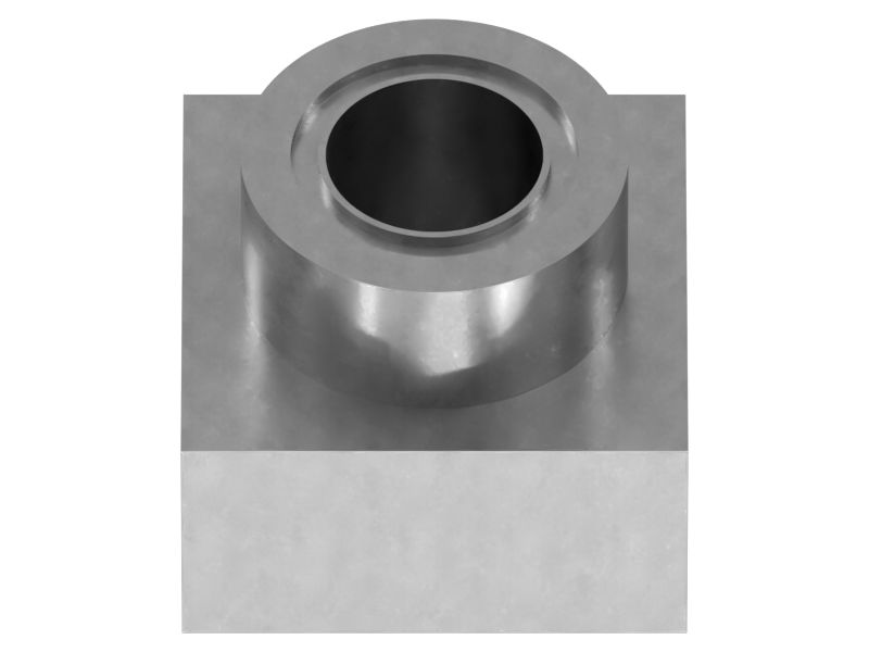 Переходной коленчатый патрубок 45° (ORFS/STOR)