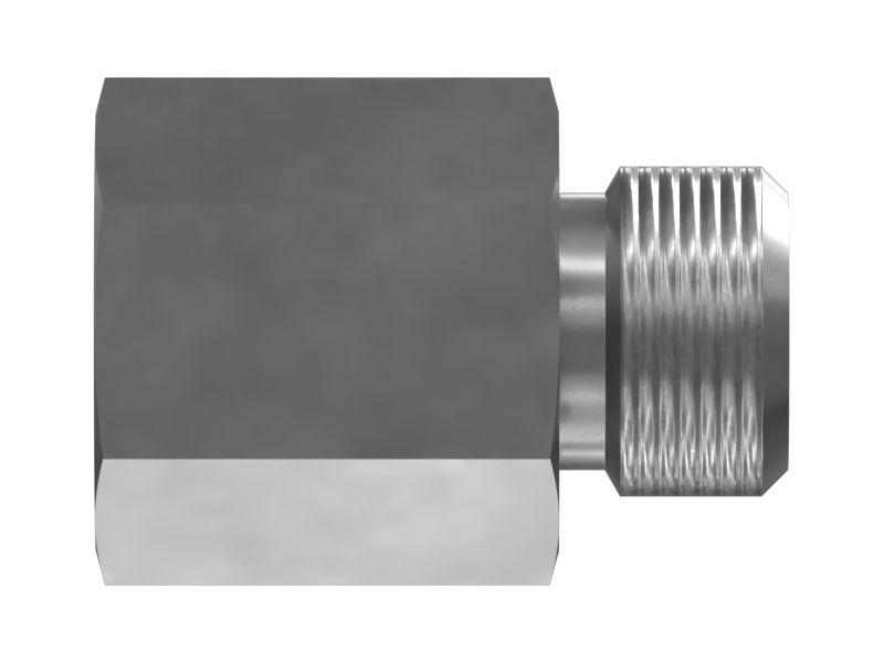 Прямой переходник с уплотнительным кольцом с шестигранной головкой NPTF 1/4-18