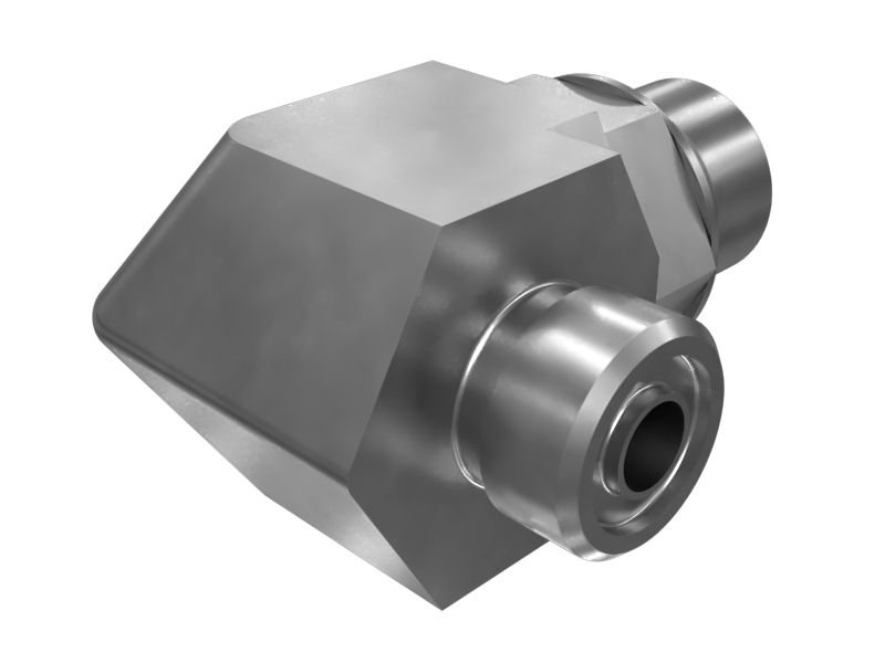 Переходной коленчатый патрубок 90° (ORFS/STOR)