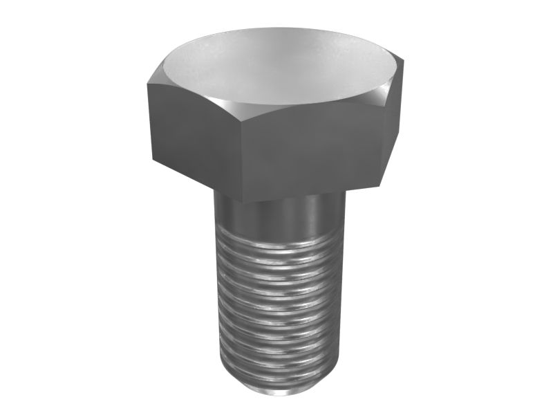 Болт с шестигранной головкой M8-1,25 x 16 мм