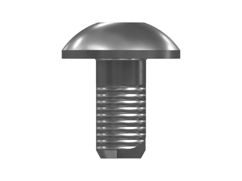 Винт со сферической головкой длиной 12 мм