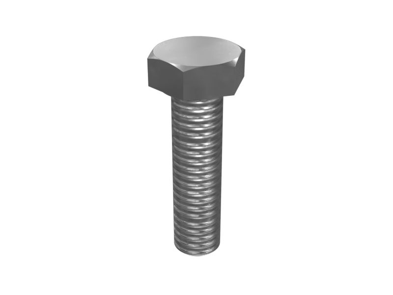 6V-2317: M8-1.25 x 30mm Hex Head Bolt