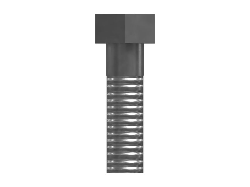 Болт с шестигранной головкой с резьбой 7/16-14