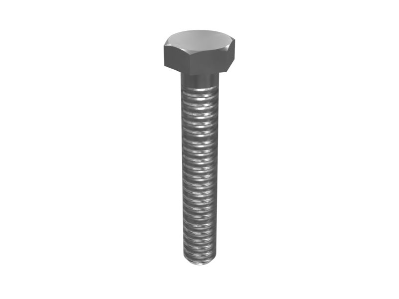 6V-3918: M8-1.25 x 50mm Hex Head Bolt