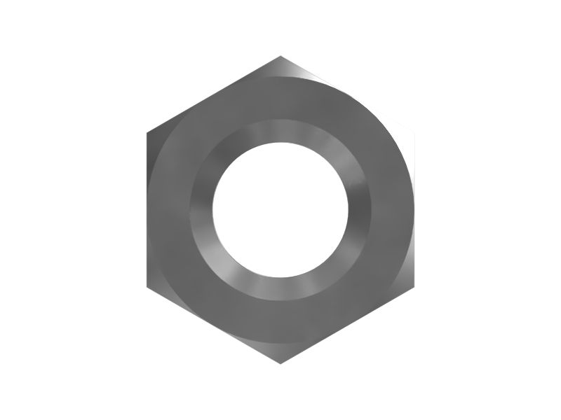 Шестигранная гайка 0,375 дюйма