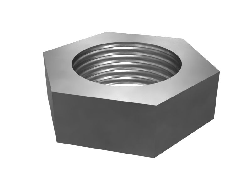 2P-1279: 9/16''-18 Шестигранна гайка