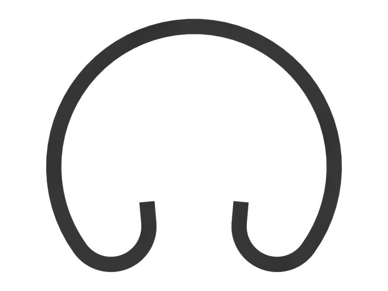 Фиксатор пальца толщиной 1,6 мм