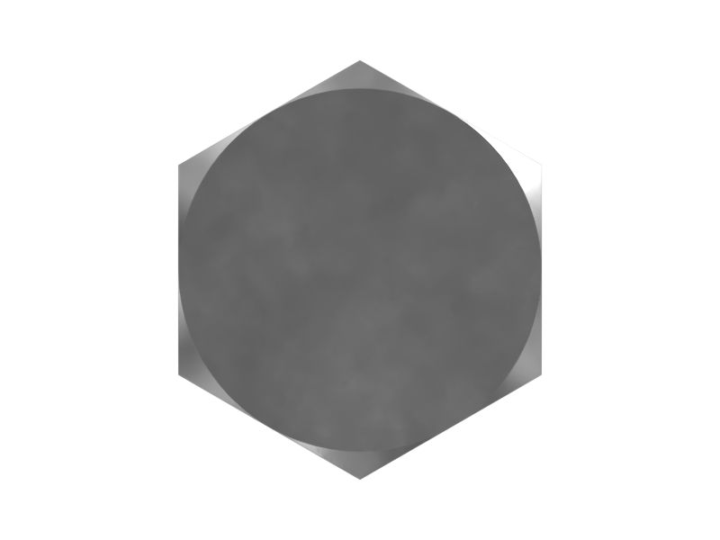 Болт с шестигранной головкой M20-2,5 x 50 мм