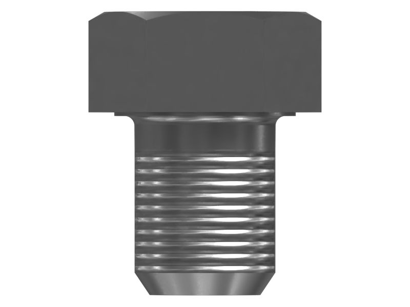 Стальной болт с внешним шестигранником с длиной стержня 12,7 мм