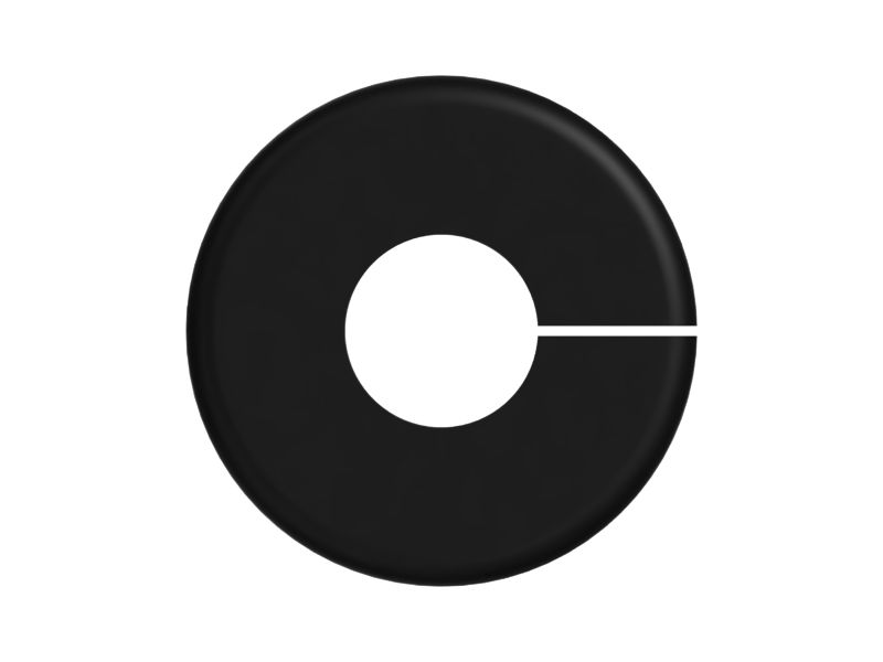 Резиновое уплотнение с двойным фланцем 9,50 мм