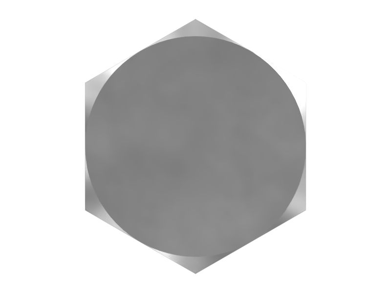 Болт с шестигранной головкой размером 1/4''-20 x 5 1/2''