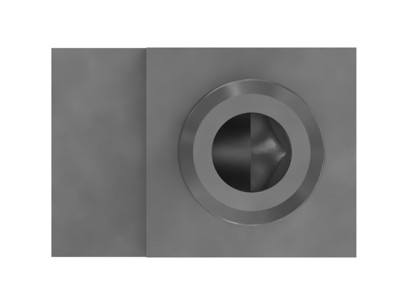 Коленчатый переходник с NPTF на отверстие с углом 90 градусов