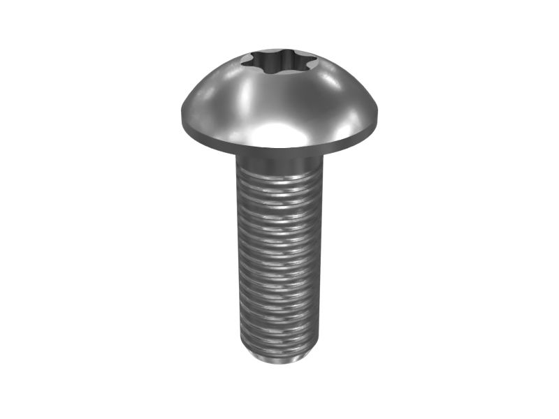 7Y-9099: Wkręt grzybkowy z gniazdem Torx o długości 25 mm