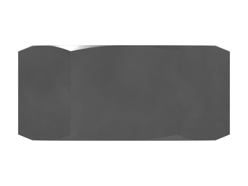 Шестигранная гайка 0,250 дюйма