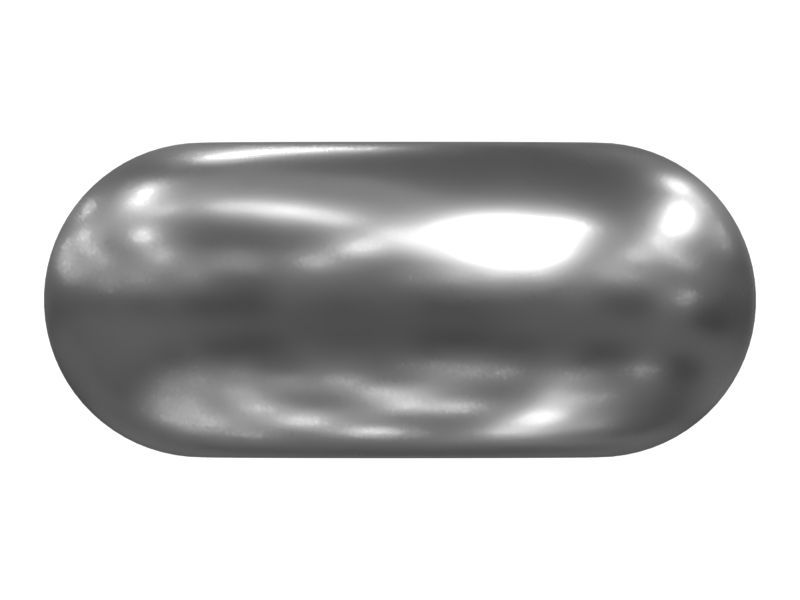 Стальной разъемный шплинт длиной 25,40 мм