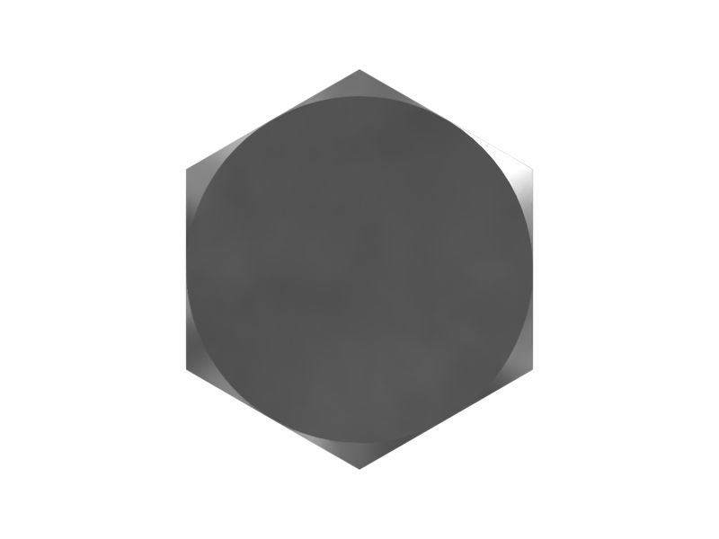 Болт с шестигранной головкой M8-1,25 х 55 мм