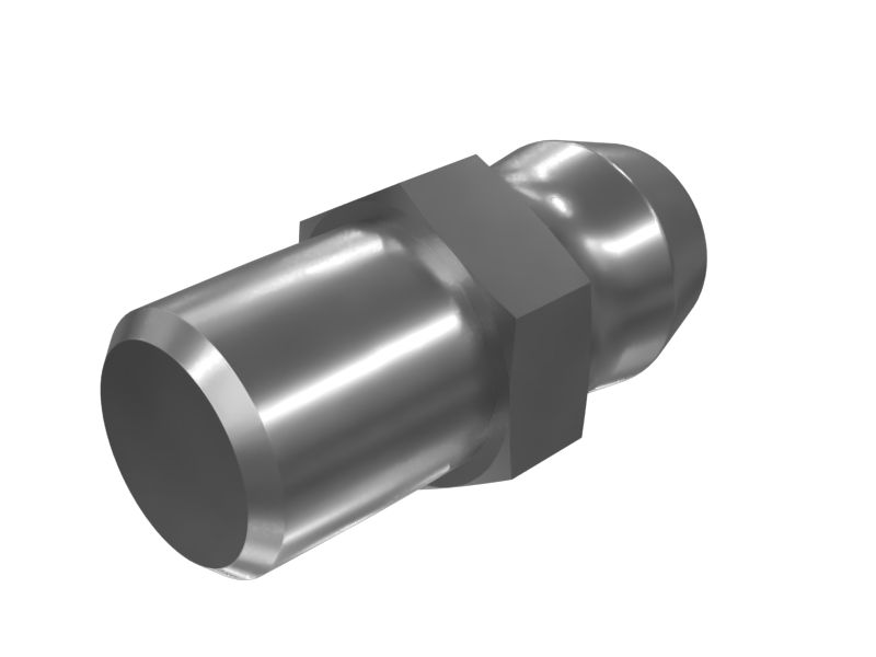 Прямой переходник с резьбой M6