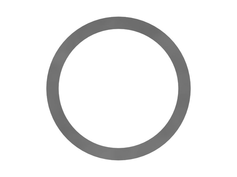 Опорное кольцо с наружным диаметром 15,86 мм