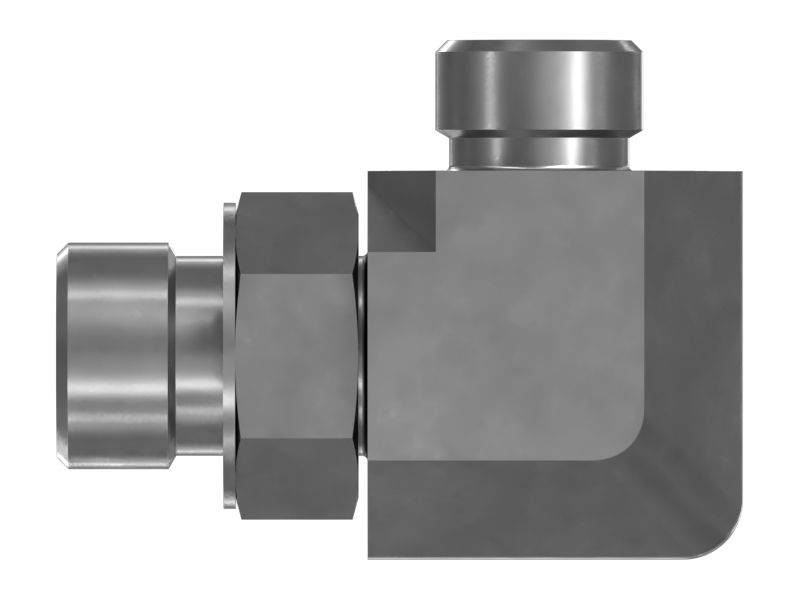 Переходной коленчатый патрубок 90° (ORFS/STOR)