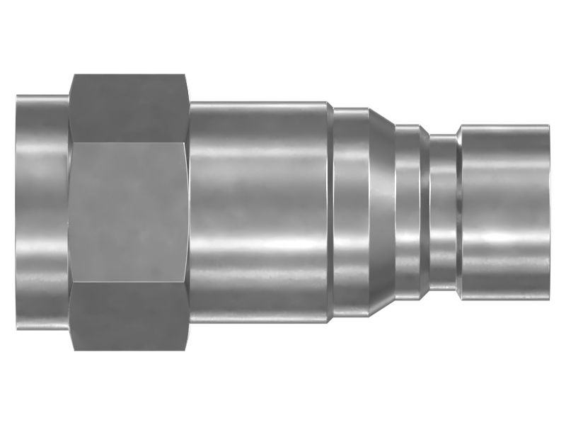Быстроразъемный штуцер с наружной резьбой 3/4-16