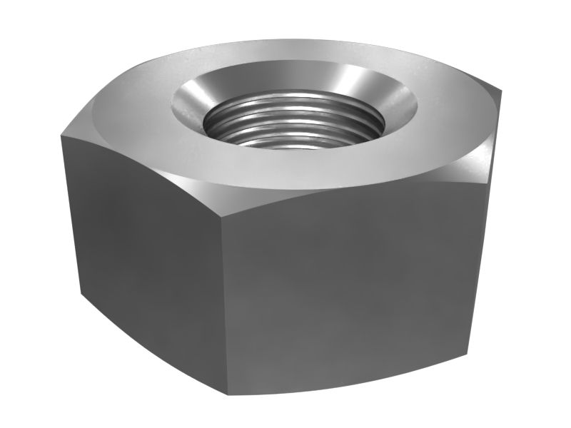 6V-8185: Porca Hexagonal de 0,250 pol