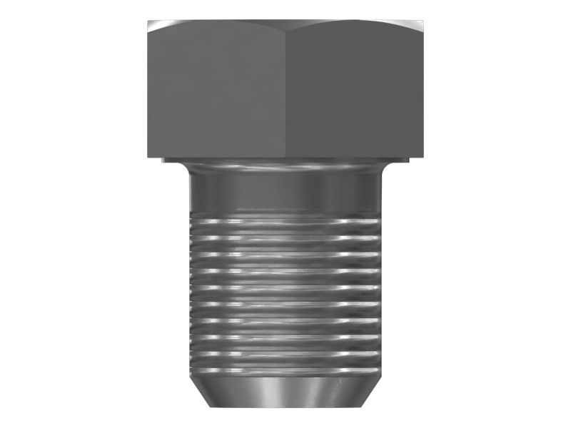 Стальной болт с внешним шестигранником с длиной стержня 12,7 мм