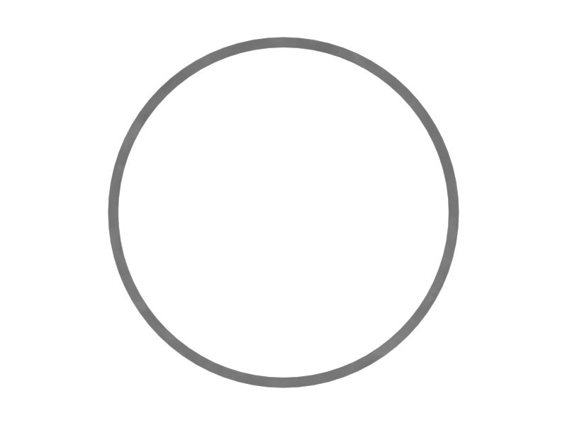 Резиновое опорное кольцо внутреннего диаметра 94,86 мм