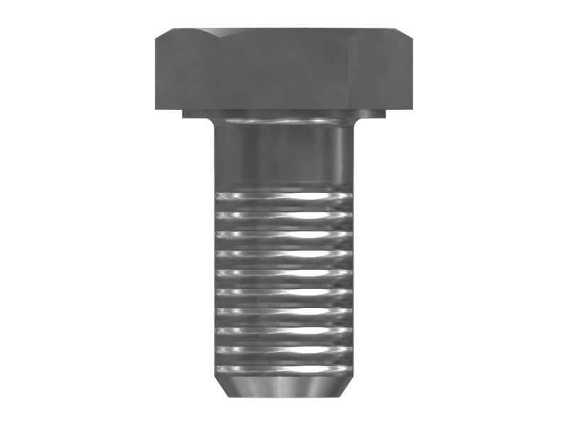 Болт с шестигранной головкой размером M10-1,5 x 20 мм