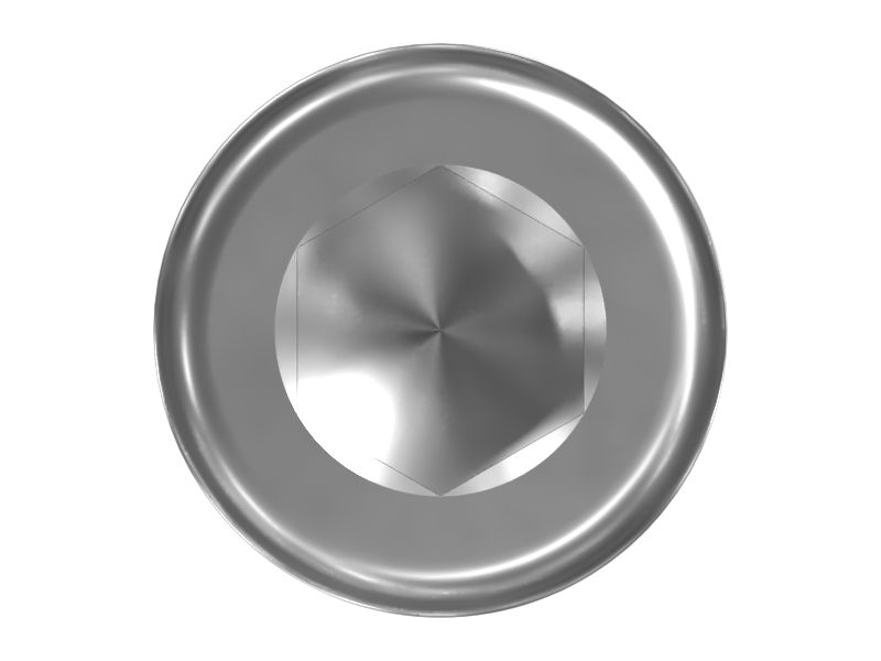 Болт с шестигранной головкой M6-1 x 16 мм