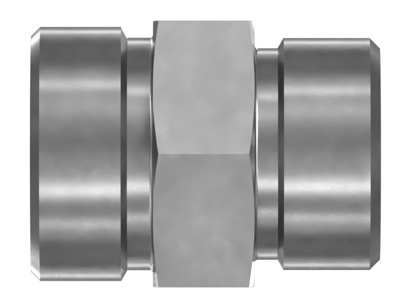 6V-8635: 38,10 mm Sechskant-Hydraulikadapter gerade