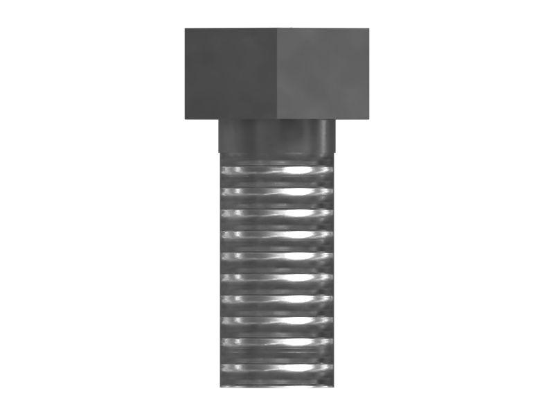 Наружный шестигранный болт с резьбой 7/16-14