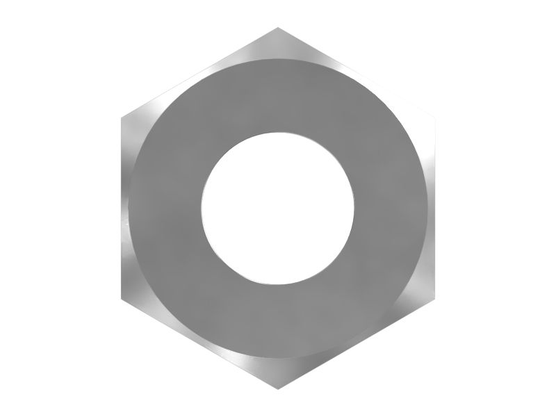 Конусная стопорная гайка M6 x 1 мм