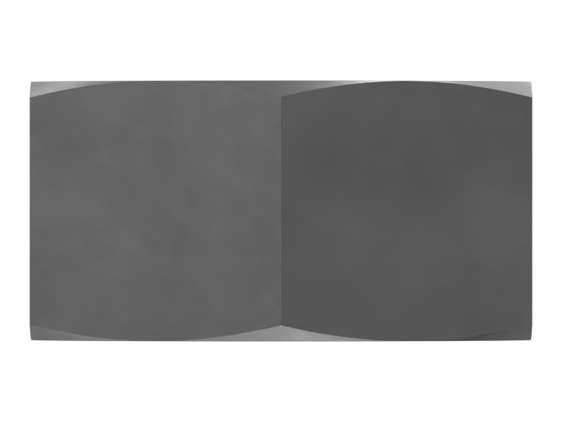 Шестигранная гайка 0,250 дюйма