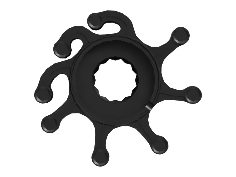 Крыльчатка водяного насоса с 8 лопастями