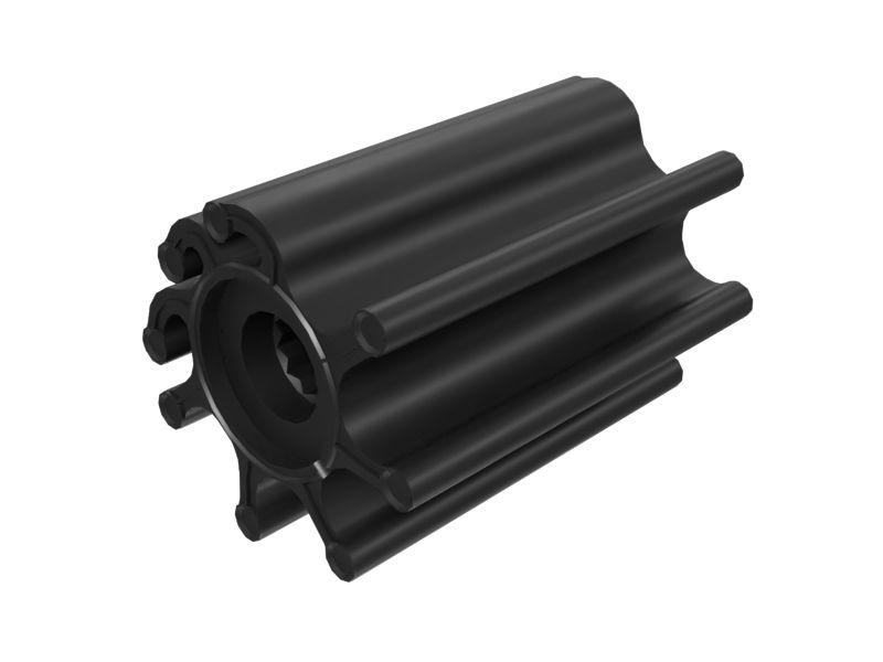 Крыльчатка водяного насоса с 8 лопастями