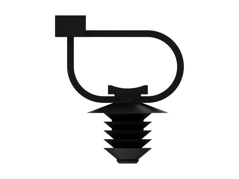 Пластиковое крепление для елки