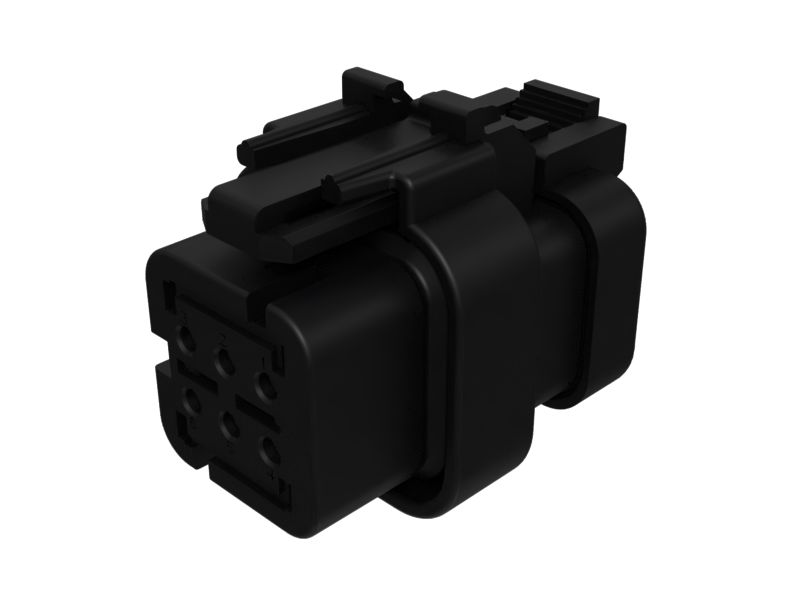 6-контактный штепсельный разъем