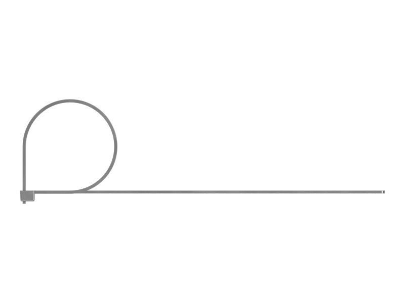 Оранжевый ремешок для кабеля