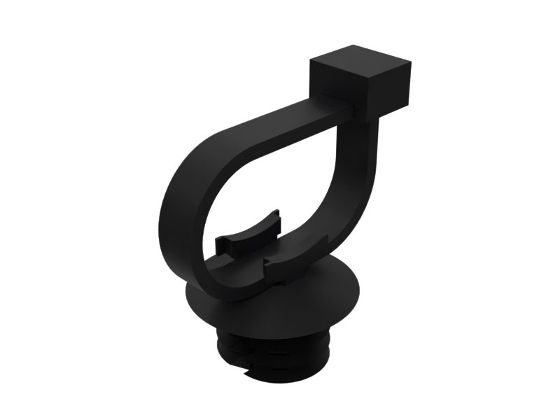 316-9351: Montaje con serraciones de plástico